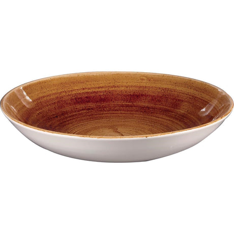 DR664 Churchill Stonecast Patina Coupe Bowls Vintage Copper 248mm (Pack of 12) JD Catering Equipment Solutions Ltd