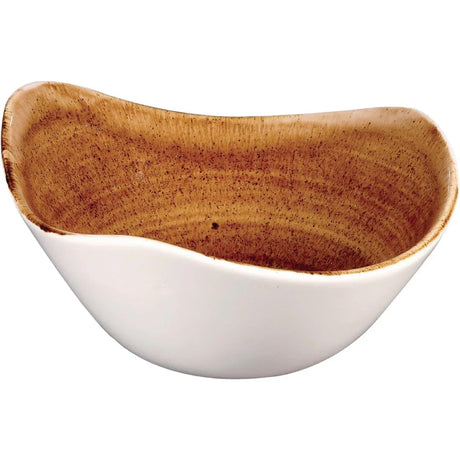 DR667 Churchill Stonecast Patina Triangular Bowls Vintage Copper 153mm (Pack of 12) - JD Catering Equipment Solutions Ltd