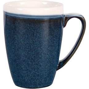 DR673 Churchill Monochrome Profile Mug Sapphire Blue 340ml (Pack of 12) - JD Catering Equipment Solutions Ltd