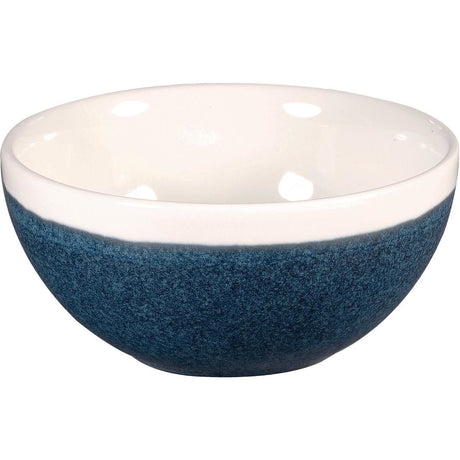 DR674 Churchill Monochrome Soup Bowl Sapphire Blue 160mm (Pack of 12) JD Catering Equipment Solutions Ltd