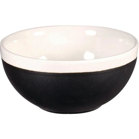 DR688 Churchill Monochrome Soup Bowl Onyx Black 455ml (Pack of 12) - JD Catering Equipment Solutions Ltd