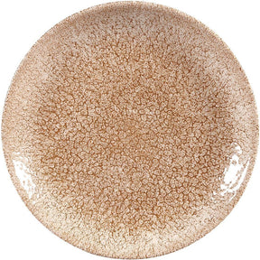 DR703 Churchill Studio Prints Raku Coupe Plate Garnet Orange 165mm (Pack of 12) - JD Catering Equipment Solutions Ltd