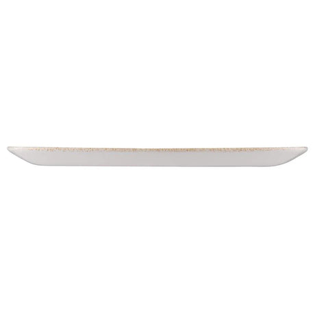 DR707 Churchill Studio Prints Raku Rectangular Plate Garnet Orange 355mm (Pack of 6) - JD Catering Equipment Solutions Ltd