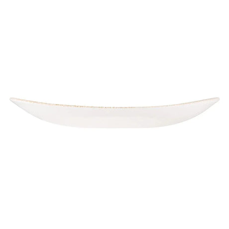 DR708 Churchill Studio Prints Raku Oval Coupe Plate Garnet Orange 317mm (Pack of 12) - JD Catering Equipment Solutions Ltd