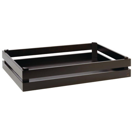DR736 APS Superbox Buffet Crate Black GN1/1 JD Catering Equipment Solutions Ltd