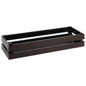 DR739 APS Superbox Buffet Crate Black GN2/4 - JD Catering Equipment Solutions Ltd