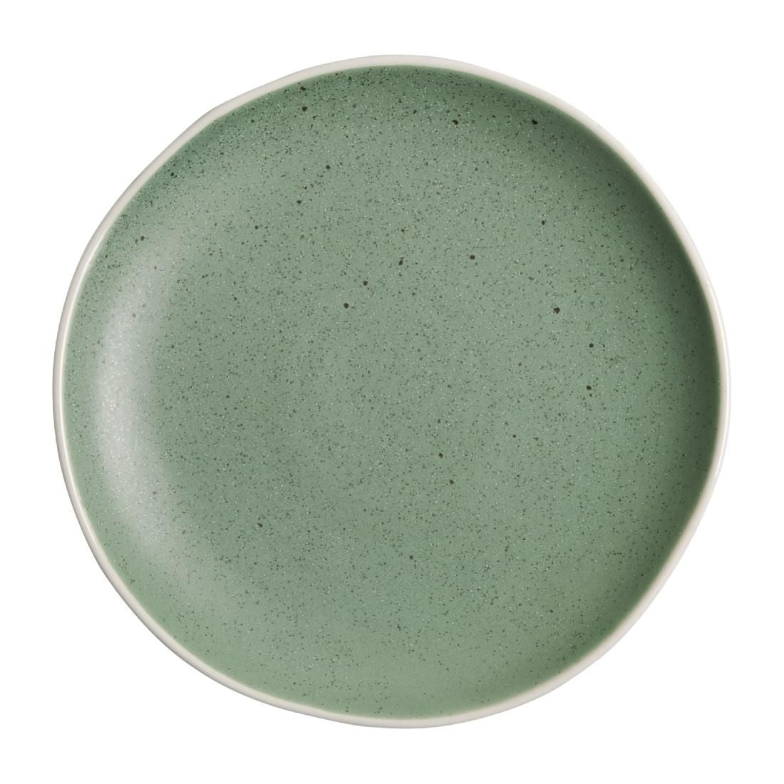 DR801 Olympia Chia Plates Green 205mm (Pack of 6) JD Catering Equipment Solutions Ltd