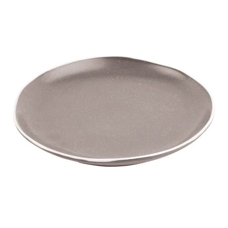 DR815 Olympia Chia Plates Charcoal 205mm (Pack of 6) - JD Catering Equipment Solutions Ltd