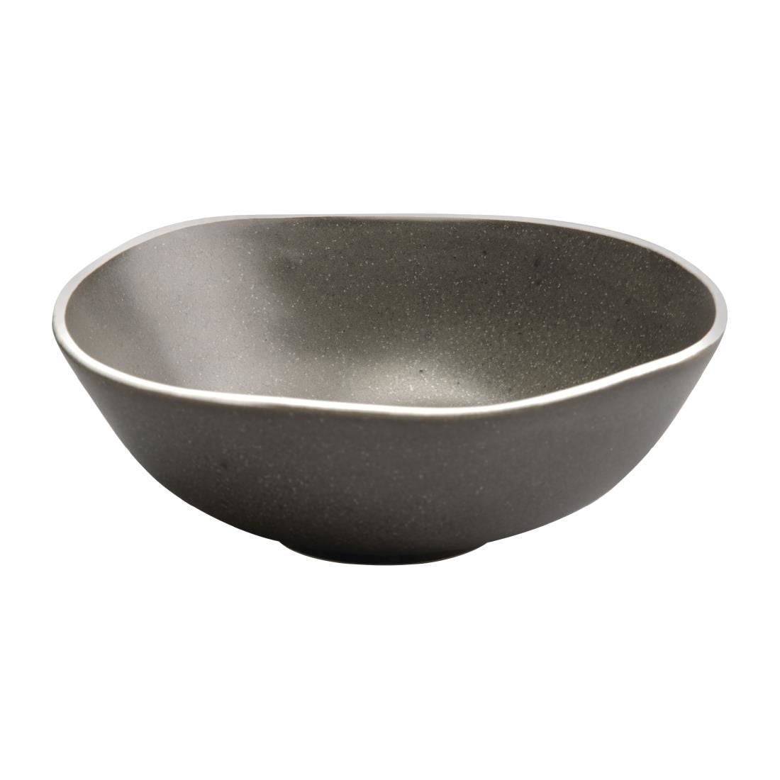DR817 Olympia Chia Small Bowls Charcoal 155mm (Pack of 6) JD Catering Equipment Solutions Ltd