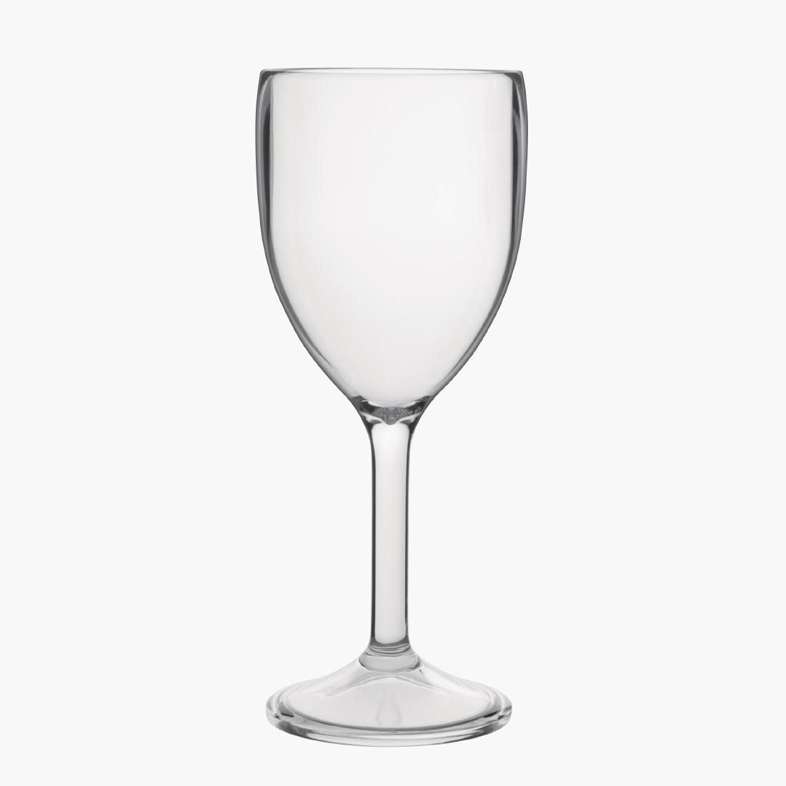 DS130 Kristallon Polycarbonate Wine Glasses 300ml (Pack of 12) JD Catering Equipment Solutions Ltd