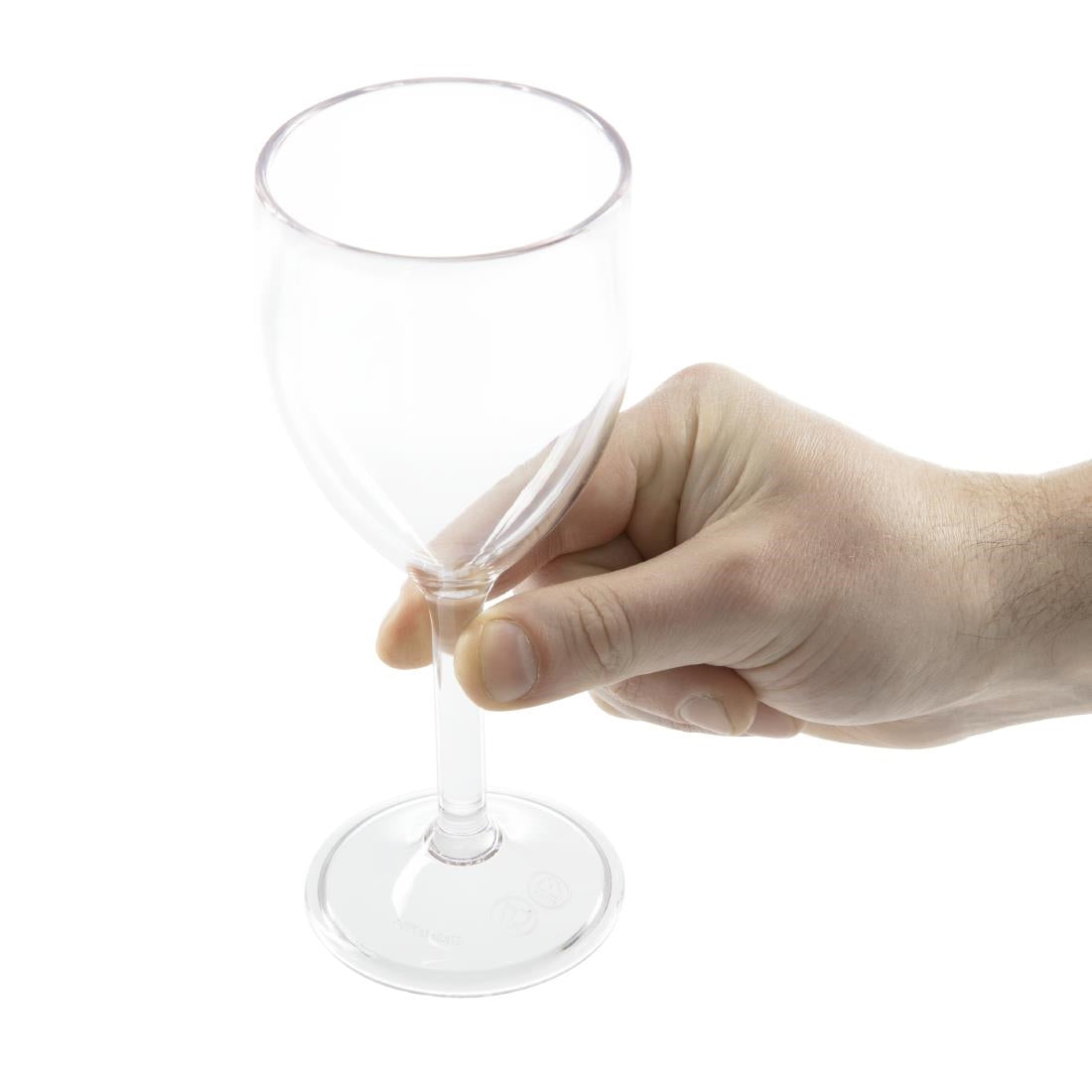 DS130 Kristallon Polycarbonate Wine Glasses 300ml (Pack of 12) JD Catering Equipment Solutions Ltd