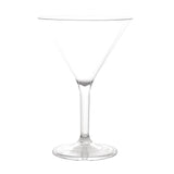DS131 Kristallon Polycarbonate Martini Glasses 300ml (Pack of 12) JD Catering Equipment Solutions Ltd