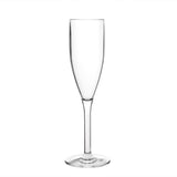 DS133 Kristallon Polycarbonate Champagne Flutes 210ml (Pack of 12) JD Catering Equipment Solutions Ltd