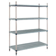 DS329 Metro Max Q Polymer Posts Shelving Kit 4 Shelves 1590x910x460mm JD Catering Equipment Solutions Ltd