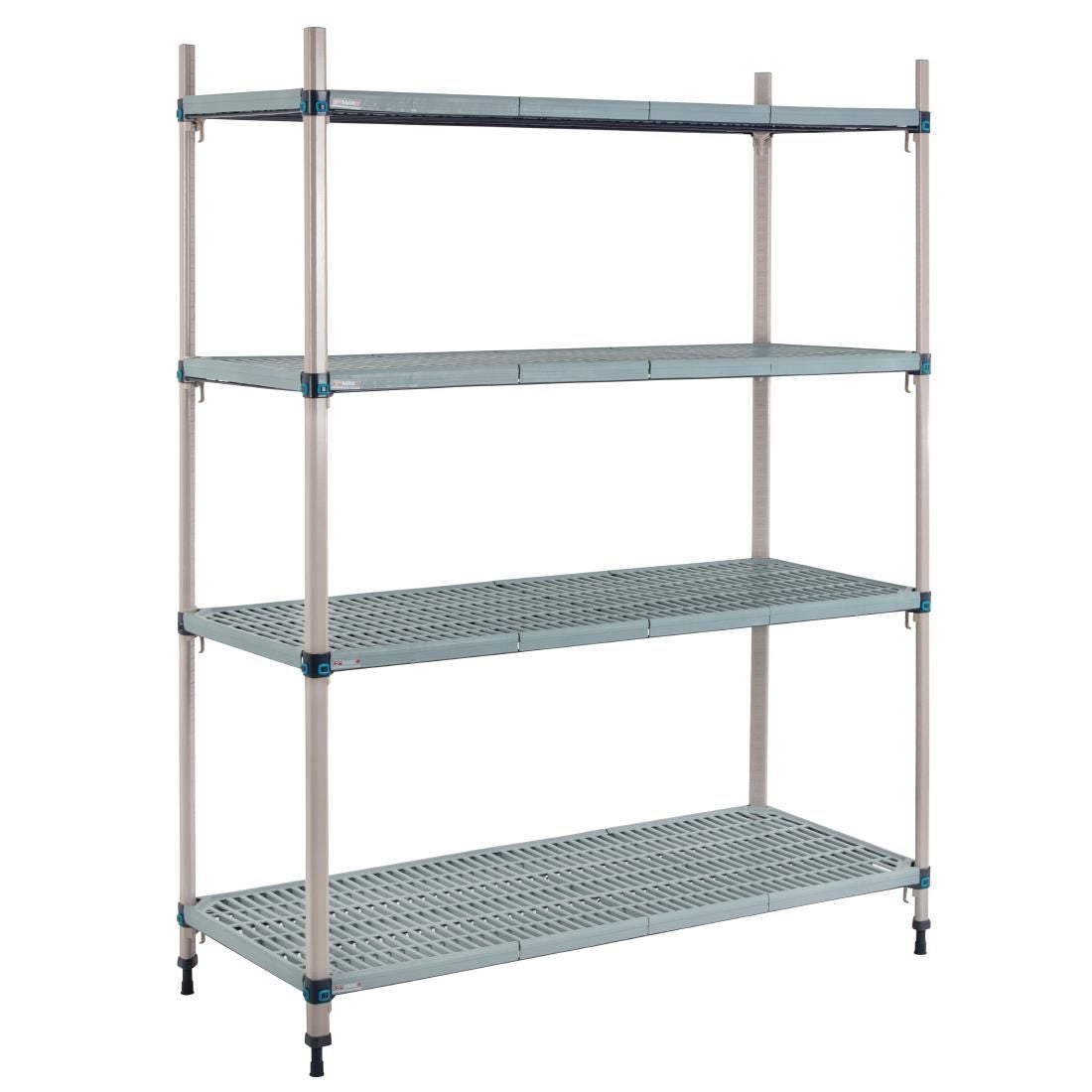 DS329 Metro Max Q Polymer Posts Shelving Kit 4 Shelves 1590x910x460mm JD Catering Equipment Solutions Ltd