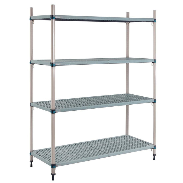 DS329 Metro Max Q Polymer Posts Shelving Kit 4 Shelves 1590x910x460mm JD Catering Equipment Solutions Ltd