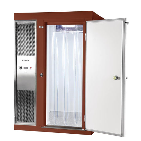 DS480-CBN Polar U-Series 1.2 x 1.5m Integral Walk In Cold Room Brown JD Catering Equipment Solutions Ltd