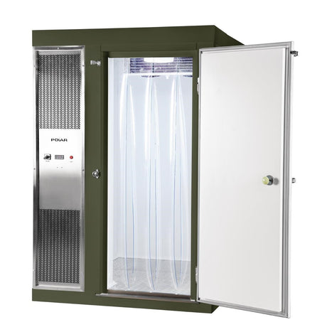 DS480-CGN Polar U-Series 1.2 x 1.5m Integral Walk In Cold Room Green JD Catering Equipment Solutions Ltd