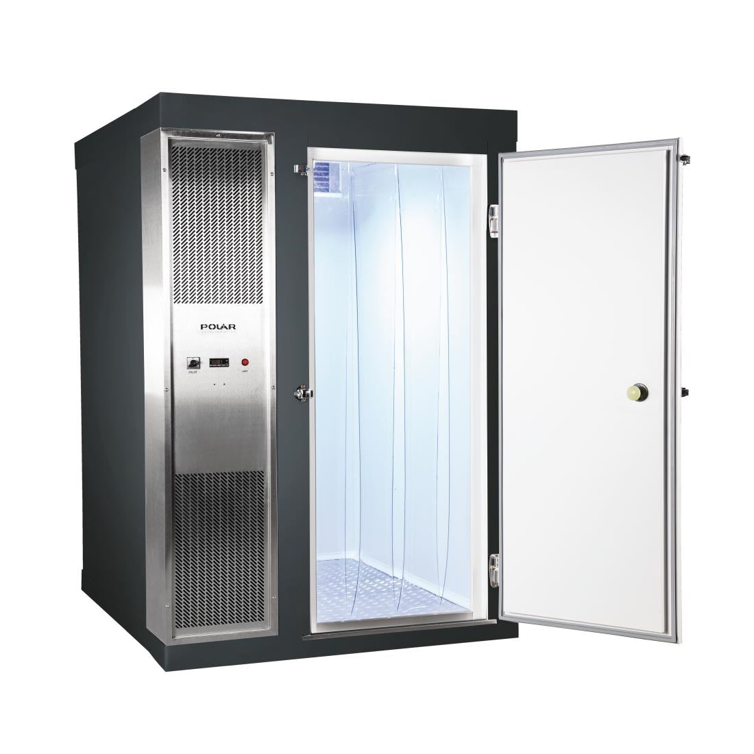 DS480-FGY Polar U-Series 1.2 x 1.5m Integral Walk In Freezer Room Grey JD Catering Equipment Solutions Ltd