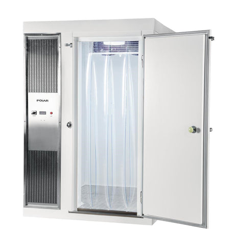 DS480-FWH Polar U-Series 1.2 x 1.5m Integral Walk In Freezer Room White JD Catering Equipment Solutions Ltd