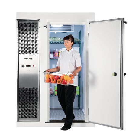 DS481-CWH Polar U-Series 1.5 x 1.2m Integral Walk In Cold Room White JD Catering Equipment Solutions Ltd