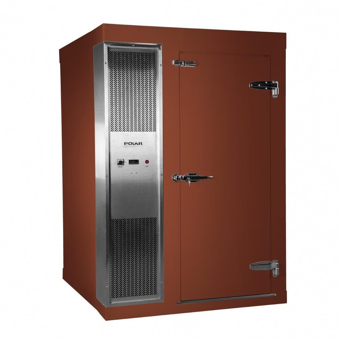DS481-FBN Polar U-Series 1.5 x 1.2m Integral Walk In Freezer Room Brown JD Catering Equipment Solutions Ltd