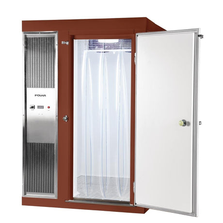 DS481-FBN Polar U-Series 1.5 x 1.2m Integral Walk In Freezer Room Brown JD Catering Equipment Solutions Ltd