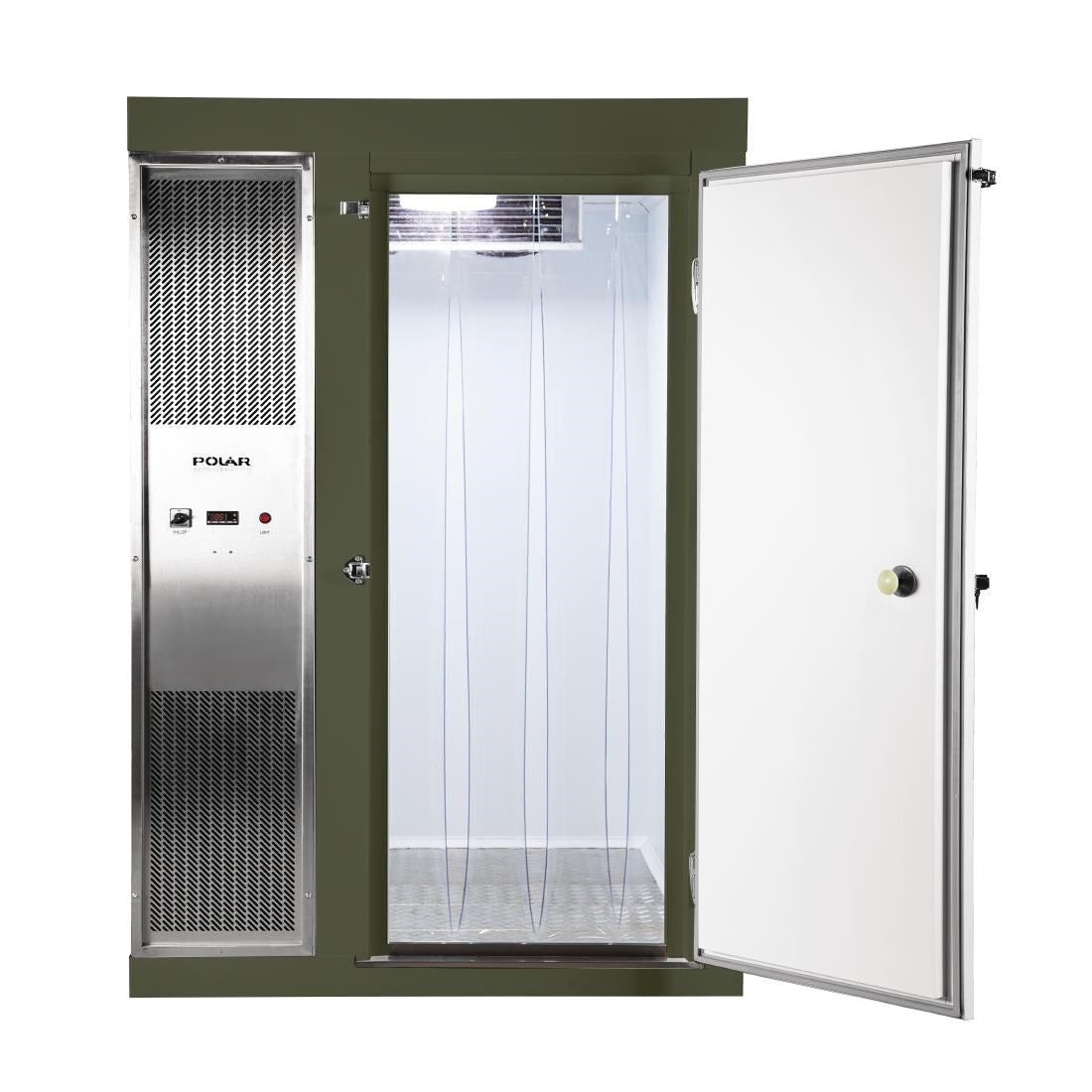 DS481-FGN Polar U-Series 1.5 x 1.2m Integral Walk In Freezer Room Green JD Catering Equipment Solutions Ltd