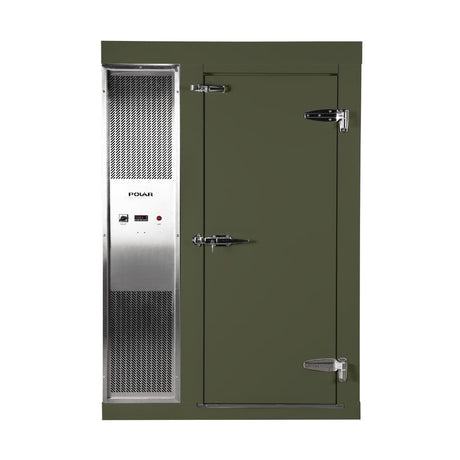 DS482-FGN Polar U-Series 1.5 x 1.8m Integral Walk In Freezer Room Green JD Catering Equipment Solutions Ltd