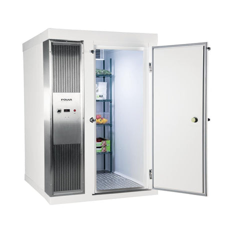 DS483-CWH Polar U-Series 1.5 x 2.1m Integral Walk In Cold Room White JD Catering Equipment Solutions Ltd