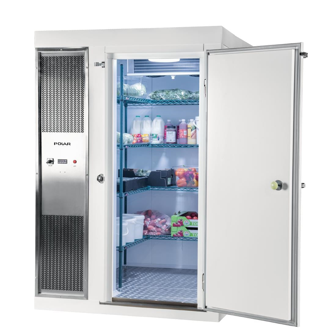 DS483-CWH Polar U-Series 1.5 x 2.1m Integral Walk In Cold Room White JD Catering Equipment Solutions Ltd
