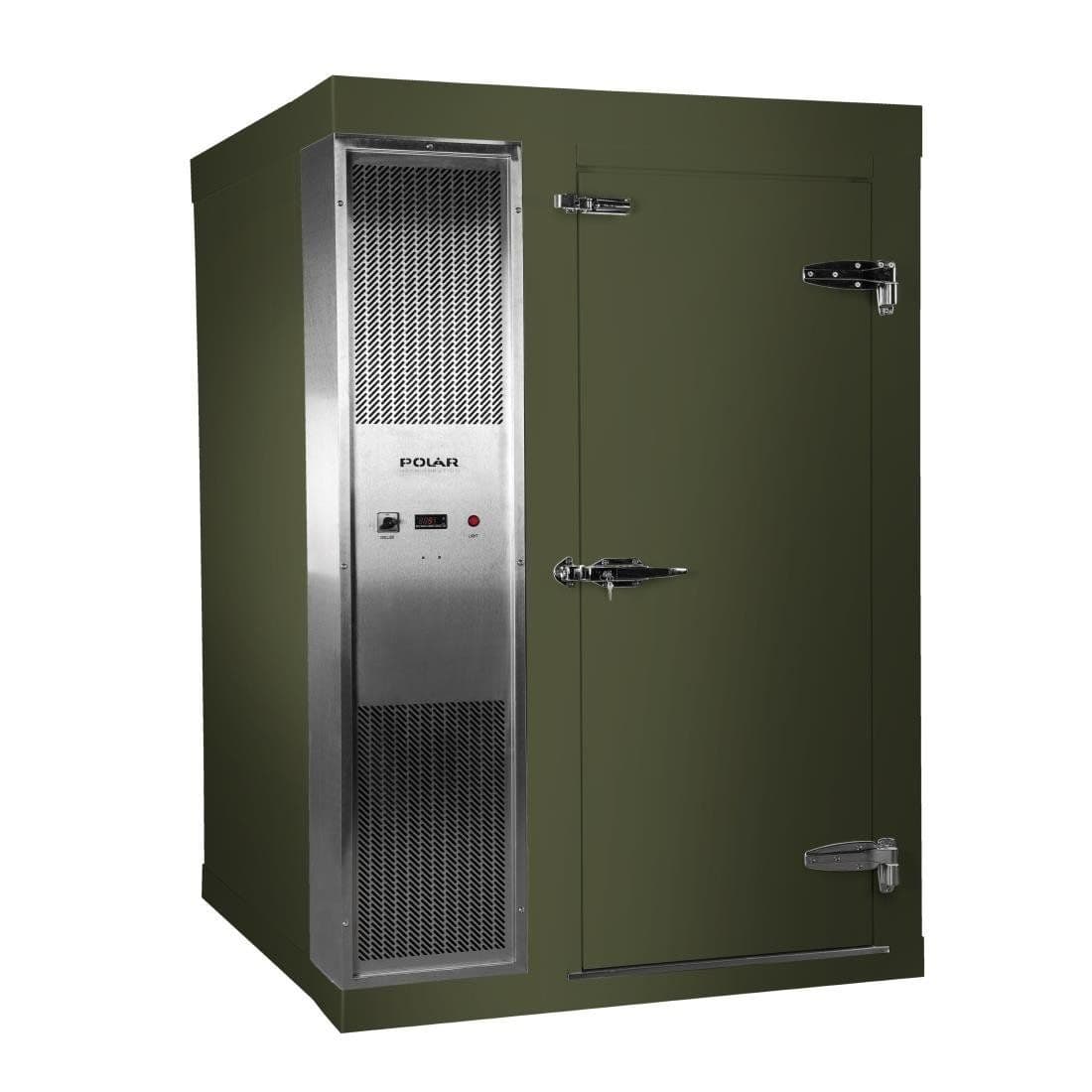 DS483-FGN Polar U-Series 1.5 x 2.1m Integral Walk In Freezer Room Green JD Catering Equipment Solutions Ltd