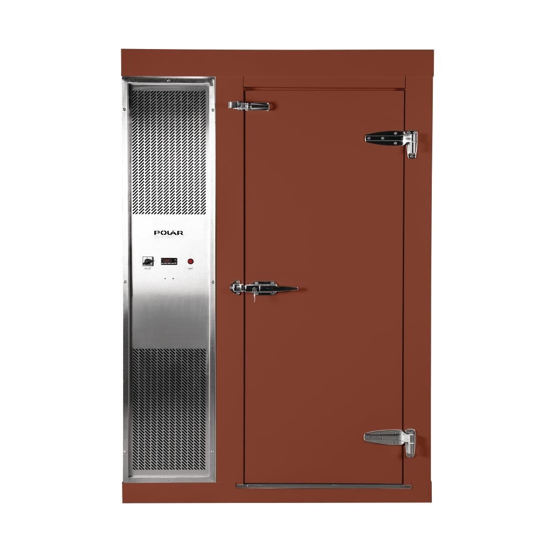 DS485-FBN Polar U-Series 1.8 x 1.8m Integral Walk In Freezer Room Brown JD Catering Equipment Solutions Ltd