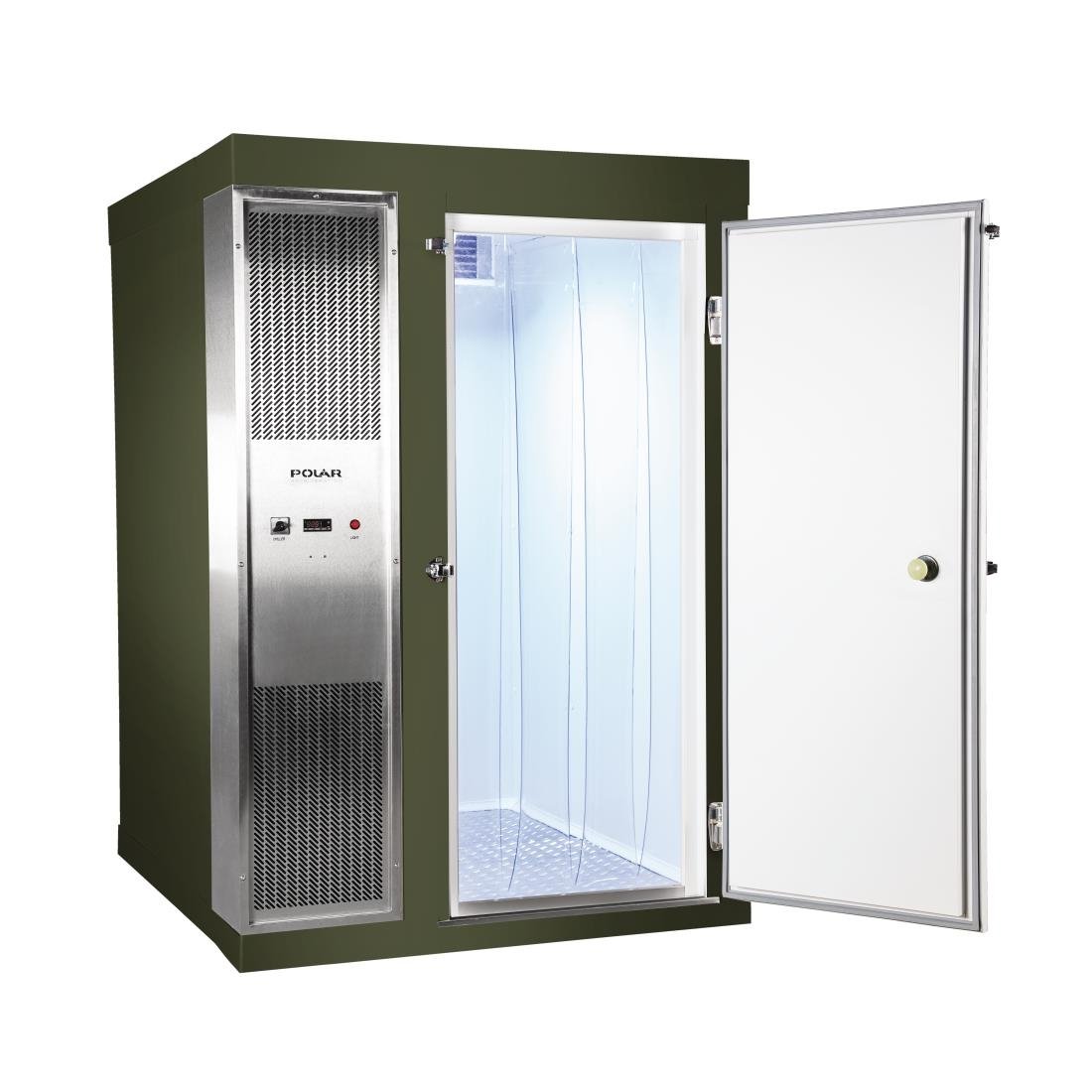 DS486-FGN Polar U-Series 1.8 x 2.1m Integral Walk In Freezer Room Green JD Catering Equipment Solutions Ltd
