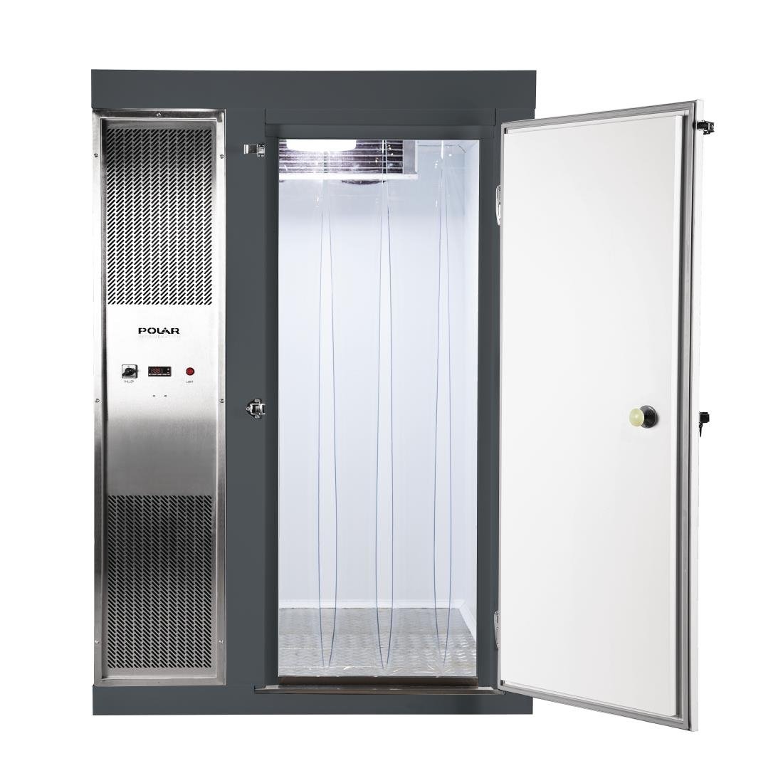 DS486-FGY Polar U-Series 1.8 x 2.1m Integral Walk In Freezer Room Grey JD Catering Equipment Solutions Ltd