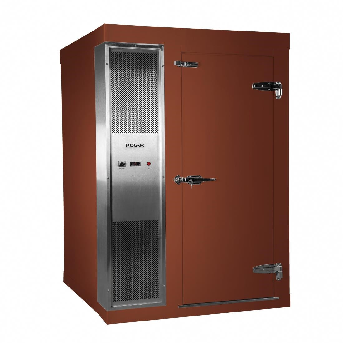 DS488-FBN Polar U-Series 2.1 x 1.8m Integral Walk In Freezer Room Brown JD Catering Equipment Solutions Ltd