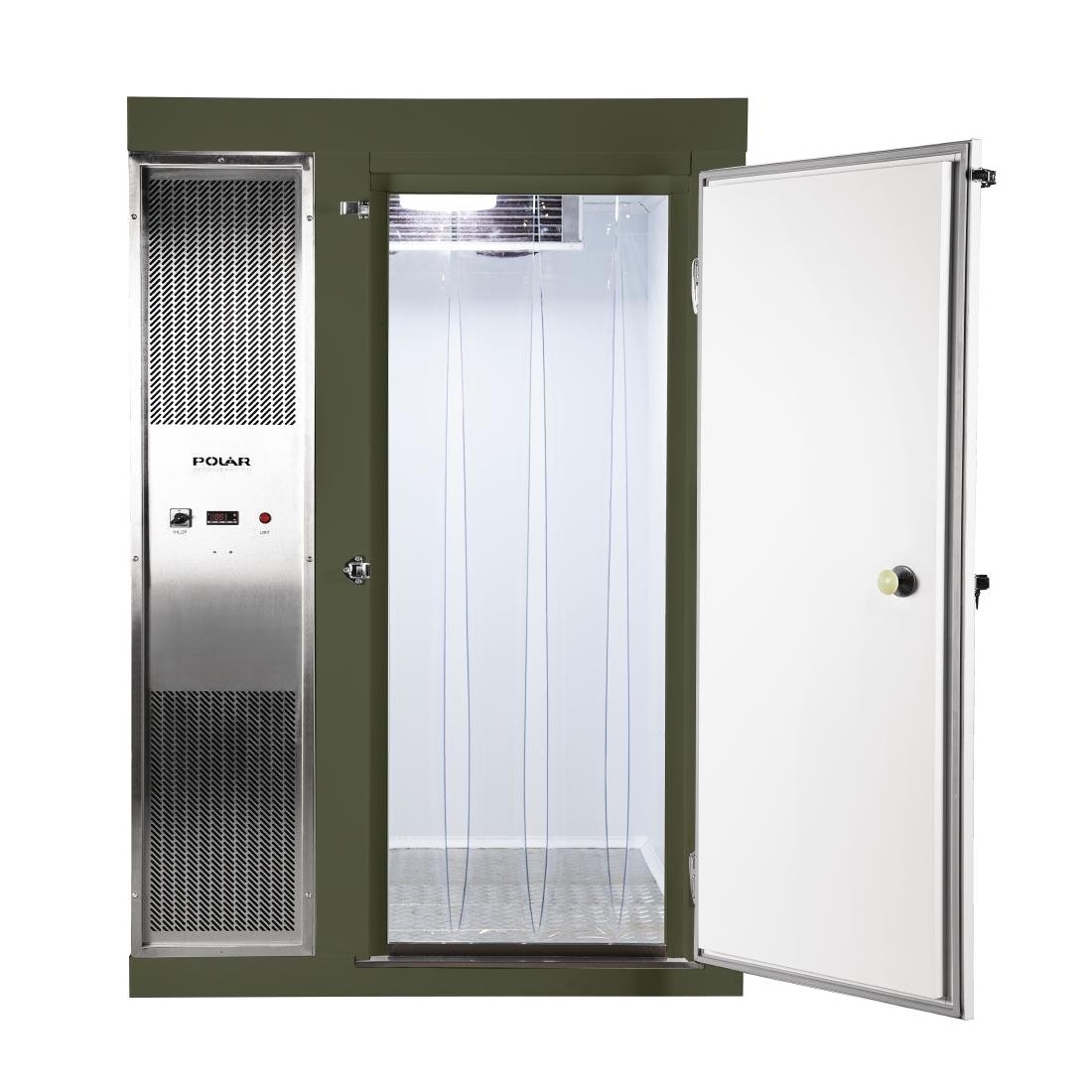 DS488-FGN Polar U-Series 2.1 x 1.8m Integral Walk In Freezer Room Green JD Catering Equipment Solutions Ltd