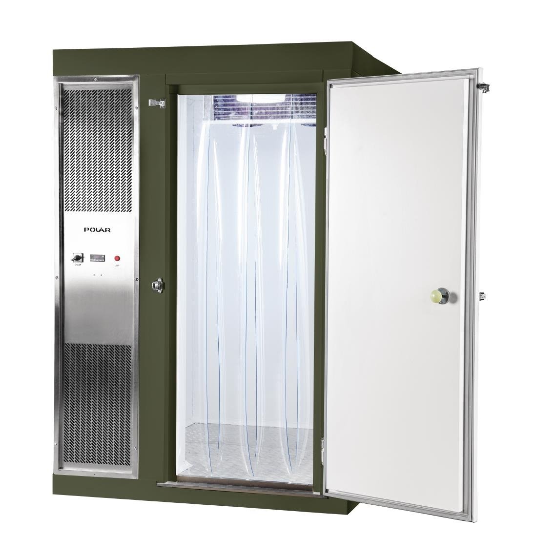 DS488-FGN Polar U-Series 2.1 x 1.8m Integral Walk In Freezer Room Green JD Catering Equipment Solutions Ltd