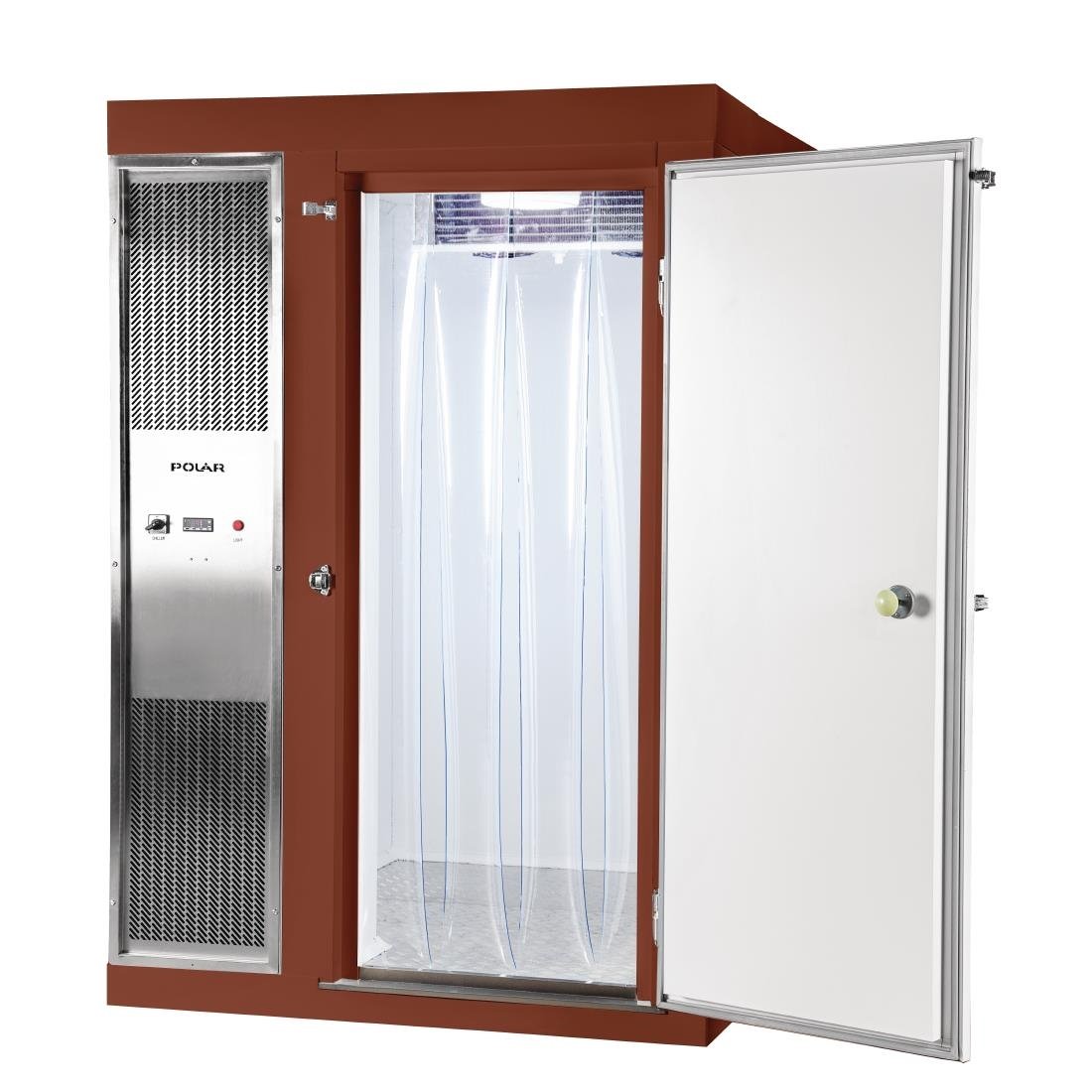 DS489-FBN Polar U-Series 2.1 x 2.1m Integral Walk In Freezer Room Brown JD Catering Equipment Solutions Ltd