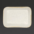 DS494 Churchill Stonecast Deep Rectangular Dishes Barley White 160mm (Pack of 12) JD Catering Equipment Solutions Ltd