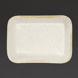 DS494 Churchill Stonecast Deep Rectangular Dishes Barley White 160mm (Pack of 12) JD Catering Equipment Solutions Ltd