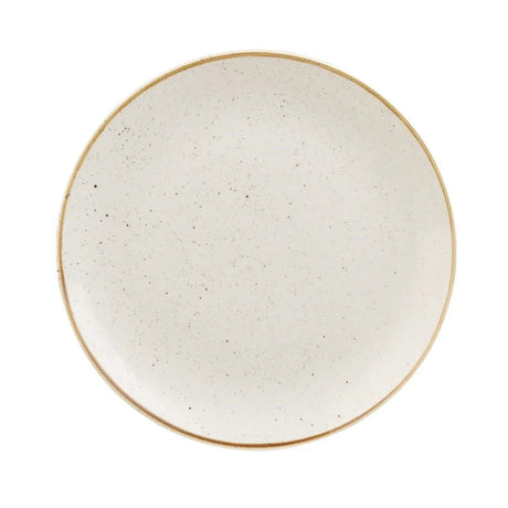 DS497 Churchill Stonecast Deep Coupe Plates Barley White 280mm (Pack of 12) - JD Catering Equipment Solutions Ltd