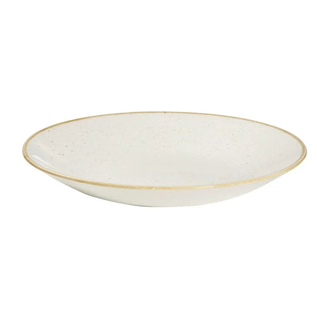 DS497 Churchill Stonecast Deep Coupe Plates Barley White 280mm (Pack of 12) - JD Catering Equipment Solutions Ltd