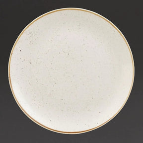 DS497 Churchill Stonecast Deep Coupe Plates Barley White 280mm (Pack of 12) - JD Catering Equipment Solutions Ltd