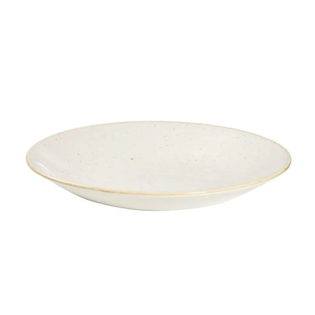 DS498 Churchill Stonecast Deep Coupe Plates Barley White 240mm (Pack of 12) - JD Catering Equipment Solutions Ltd