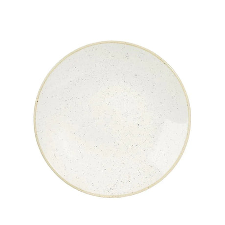 DS499 Churchill Stonecast Deep Coupe Plates Barley White 220mm (Pack of 12) - JD Catering Equipment Solutions Ltd
