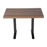 DT442 Bolero Pre-drilled Rectangular Table Top Rustic Oak 1100(W) x 700(D)mm JD Catering Equipment Solutions Ltd