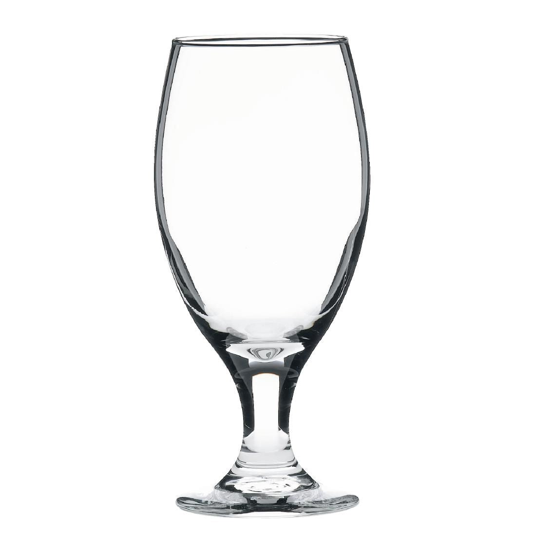 DT579 Libbey Teardrop Tall Stemmed Beer Glasses 436ml (Pack of 12) JD Catering Equipment Solutions Ltd