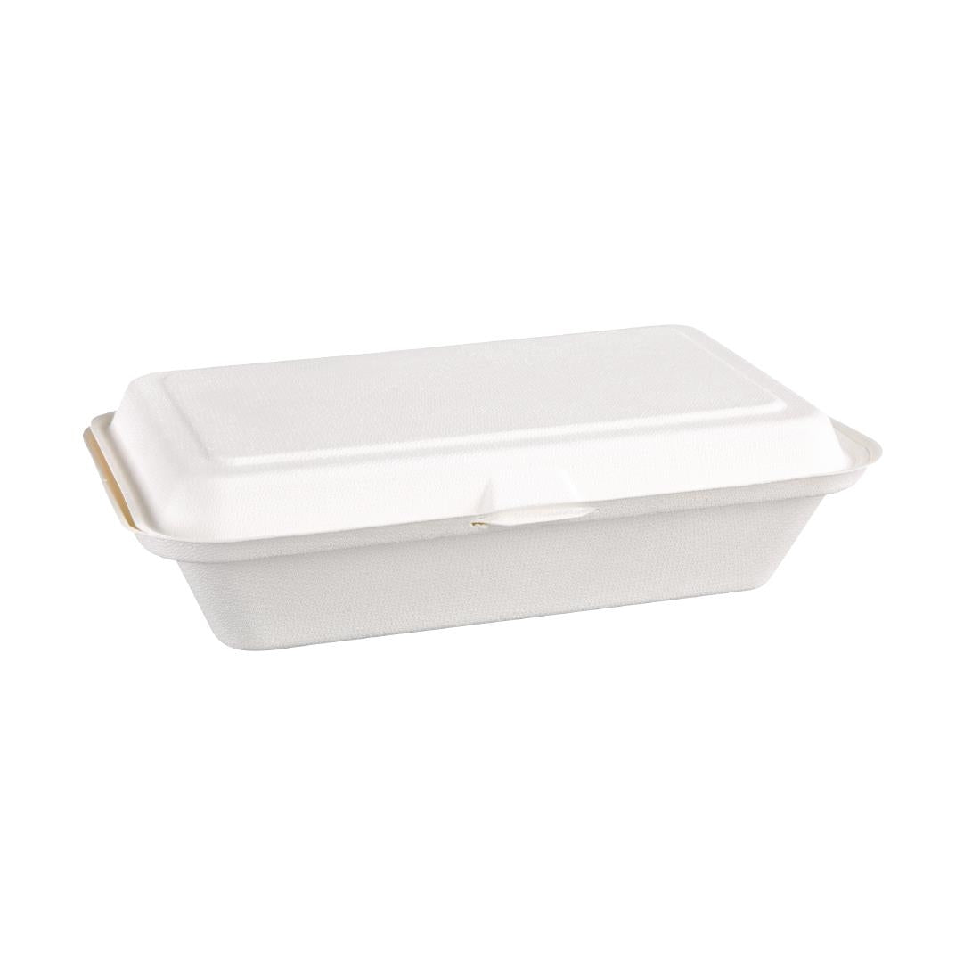 DW249 Fiesta Compostable Bagasse Hinged Food Containers 248mm JD Catering Equipment Solutions Ltd