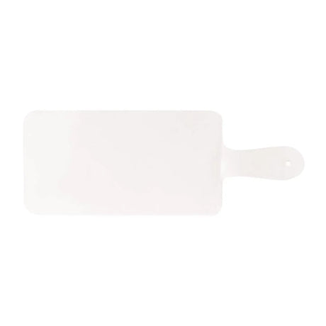DW312 Churchill Alchemy Buffet Handled Melamine Paddle Boards White 266mm - JD Catering Equipment Solutions Ltd